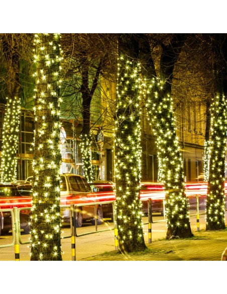Profesionali AdamLights smulkių lempučių lauko girlianda | IP67, 720 LED, 120 m.