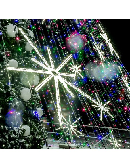 Profesionali AdamLights smulkių lempučių lauko girlianda | IP67, 840 LED, 140 m.