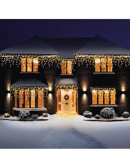 Profesionali AdamLights lauko girlianda varvekliai | IP67, 1044 LED, 1800 x 90 cm
