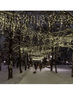 Profesionali AdamLights lauko girlianda varvekliai | IP67, 1218 LED, 2100 x 90 cm 2
