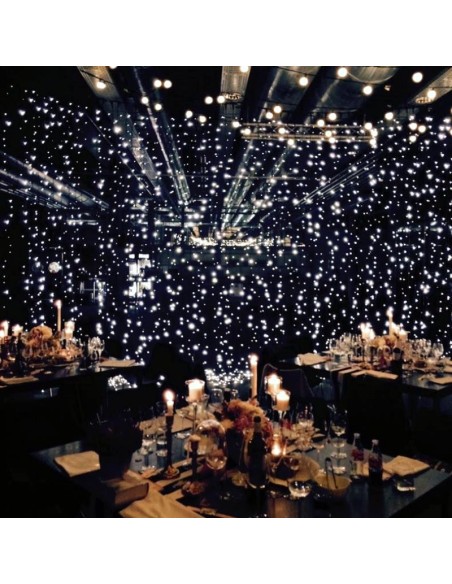 NUOMA: Profesionali AdamLights lauko girlianda šviesos užuolaida | IP67, 600 LED, 200x300 cm